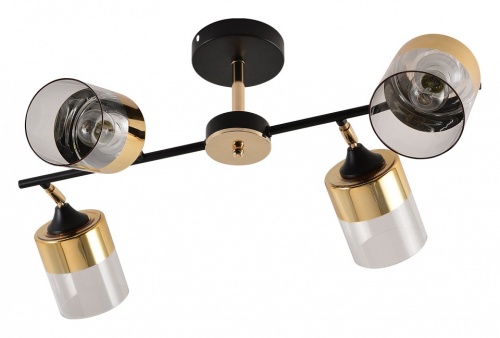 Люстра на штанге 01555-3.3-04B BK+FGD в Нижнем Новгороде