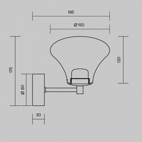 Бра Maytoni Dynasty MOD402WL-L3BS3K в Нижнем Новгороде фото 4