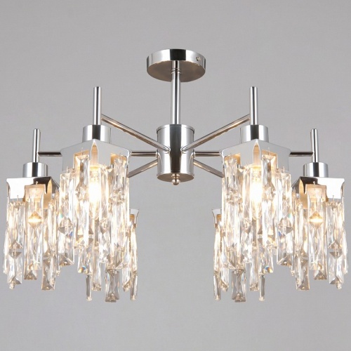 Люстра на штанге ILLUMICO  IL3601-6CSQ-26 CR DS в Нижнем Новгороде