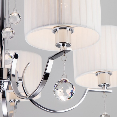 Подвесная люстра Eurosvet Napoli 60095/5 хром в Нижнем Новгороде фото 3