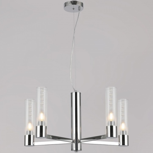 Подвесная люстра ILLUMICO  IL0313-5P-79 CR в Нижнем Новгороде фото 4