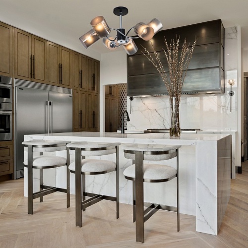 Люстра на штанге Escada Smog 661/6PL в Нижнем Новгороде фото 4