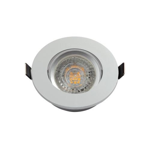 DK3020-CM Встраиваемый светильник, IP 20, 10 Вт, GU5.3, LED, серый, пластик в Звенигороде фото 12