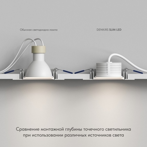 Модуль светодиодный Denkirs Slim Led DK4000-8W dim в Нижнем Новгороде фото 4