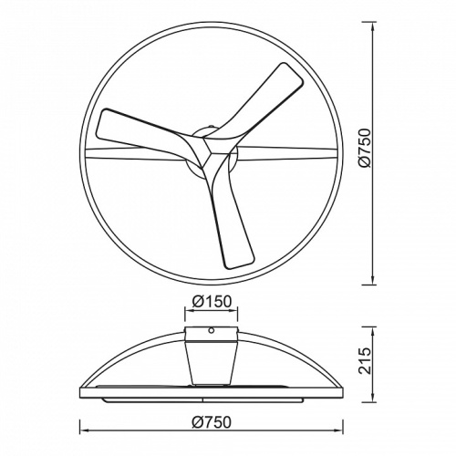 Светильник с вентилятором Mantra NEPAL 9045 в Нижнем Новгороде фото 4