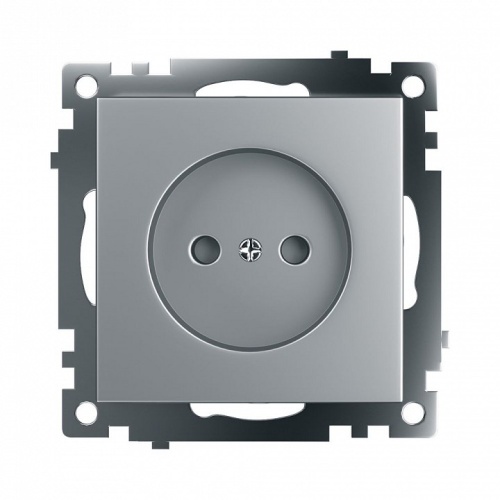 Розетка без заземления и со шторкой, без рамки Stekker Катрин 39581 в Нижнем Новгороде фото 6