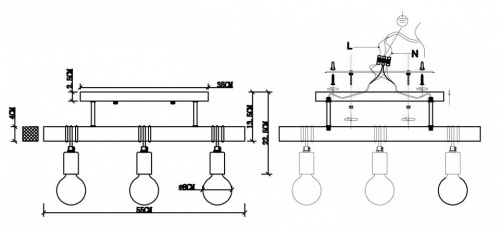 Подвесной светильник EVOLUCE Bagetti SL1142.403.03 в Нижнем Новгороде фото 10