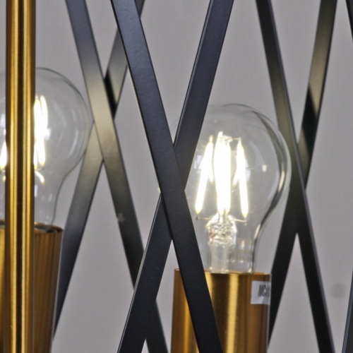 Подвесной светильник ILLUMICO  IL1023-3PB-05 BK GD в Нижнем Новгороде фото 4