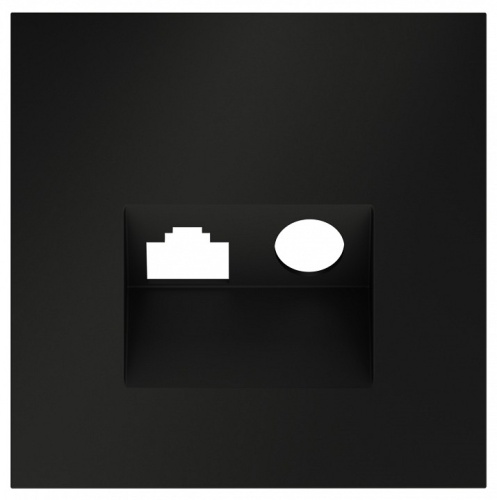 Накладка для ТВ-розетки и RJ-11 или RJ-45 Voltum S70 VLS002708 в Нижнем Новгороде