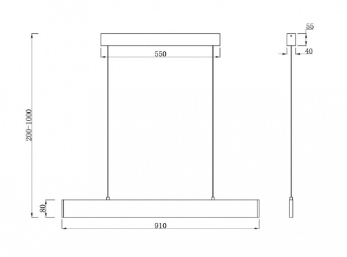 Подвесной светильник Maytoni Step P010PL-L23G4K в Карачеве фото 4