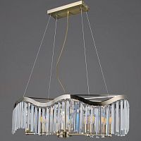 Подвесная люстра ILLUMICO IL3475 IL3475-10PSQ-25AB ELITE в Нижнем Новгороде