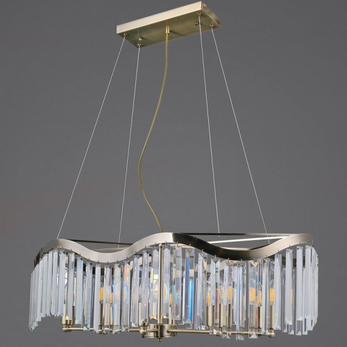 Подвесная люстра ILLUMICO IL3475 IL3475-10PSQ-25AB ELITE в Нижнем Новгороде