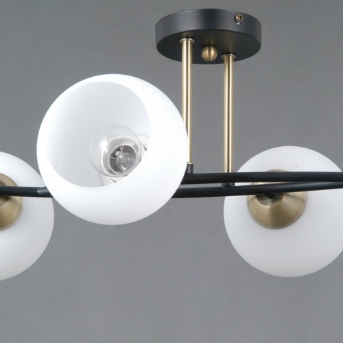 Потолочная люстра ILLUMICO TRENTO IL0798-4CSQ-25 BK AB TRENTO в Нижнем Новгороде фото 2