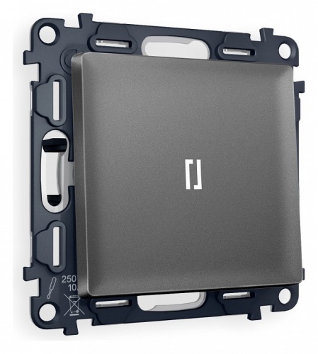 Выключатель проходной одноклавишный с подсветкой Ambrella Volt ALFA MA652035 в Нижнем Новгороде