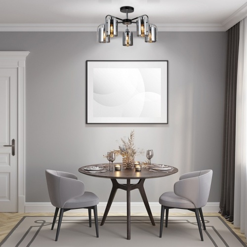 Люстра на штанге Escada Elegant 671/5P Chrome в Нижнем Новгороде фото 4