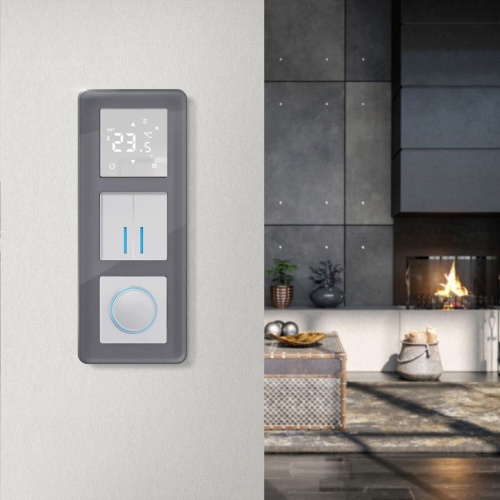 Рамка на 3 поста Werkel Elite (графит, стекло) W0032440 в Нижнем Новгороде фото 6