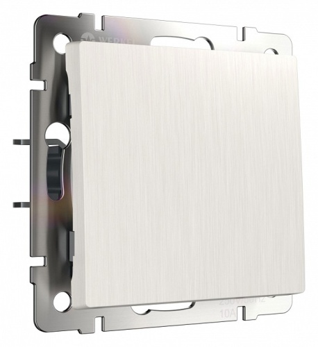 Выключатель проходной одноклавишный без рамки Werkel перламутровый рифленый W1112013 в Нижнем Новгороде