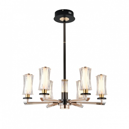 Люстра на штанге Indigo Grandioso 13038/6R Black в Нижнем Новгороде фото 3