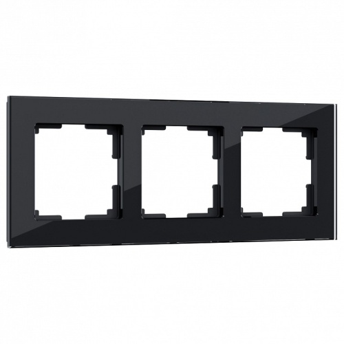 Рамка на 3 поста Werkel Favorit (черный) W0031108 в Нижнем Новгороде