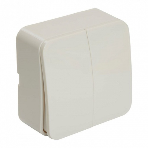 Выключатель двухклавишный Stekker София 49289 в Нижнем Новгороде фото 2