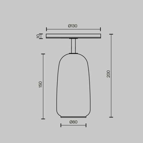 Настольная лампа декоративная Maytoni  MOD522TL-L6GR3K в Нижнем Новгороде фото 2