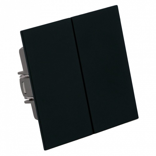 Выключатель двухклавишный без рамки Stekker Мия 50443 в Нижнем Новгороде фото 4