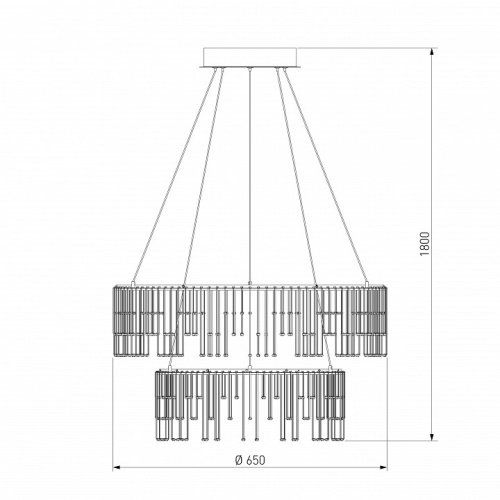 Подвесной светильник Bogate's Firefly 454/2 в Нижнем Новгороде фото 4