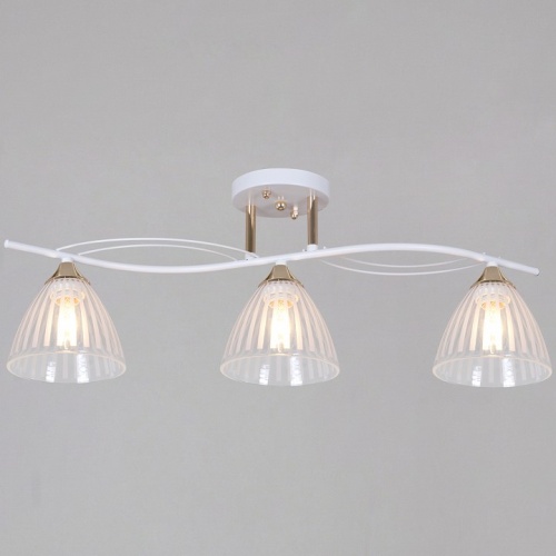 Люстра на штанге  73460-0.3-03 WH+FG в Нижнем Новгороде