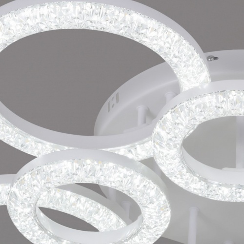 Люстра на штанге  87120-0.3-5+5C WH в Нижнем Новгороде фото 7