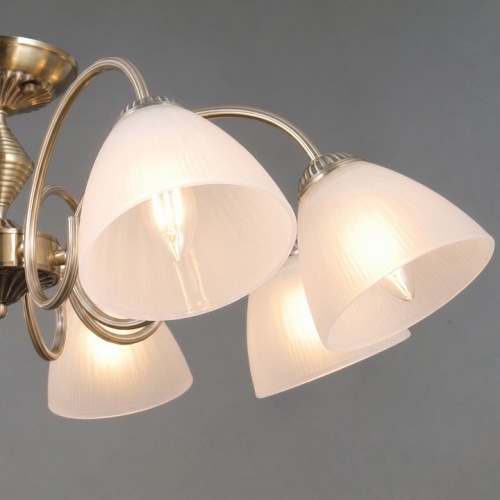 Люстра на штанге ILLUMICO  IL0897-8CSQ-26 AB ELITE в Нижнем Новгороде фото 2