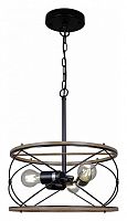 Подвесная люстра ILLUMICO WOOD IL1008-3P-05 BK WOOD в Нижнем Новгороде