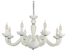 Подвесная люстра Newport ARLETTE 8648/С chrome mat.white в Нижнем Новгороде