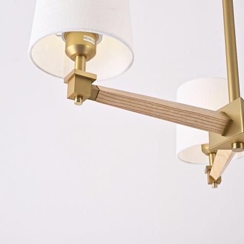 Люстра на штанге Imperiumloft Jorgenson White/Light wood STAVRA01 в Нижнем Новгороде фото 5