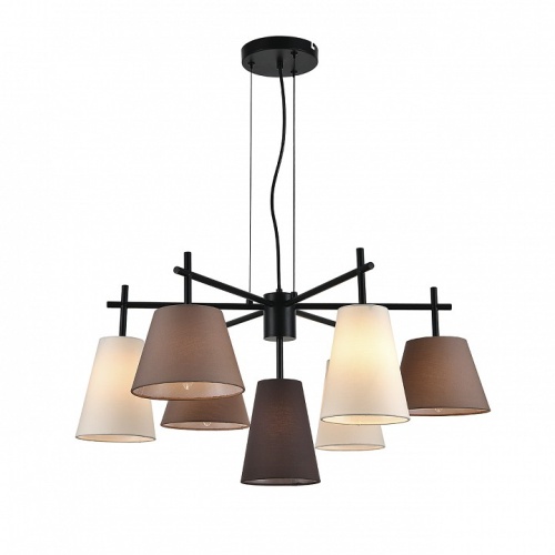 Подвесная люстра Indigo Abbinare 13032/7P Black в Нижнем Новгороде фото 5