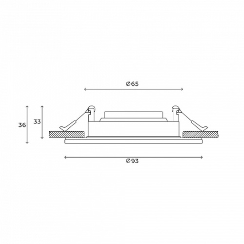 Встраиваемый светильник Hesby Lighting Aqua Breeze HSBL_0134 в Нижнем Новгороде фото 4