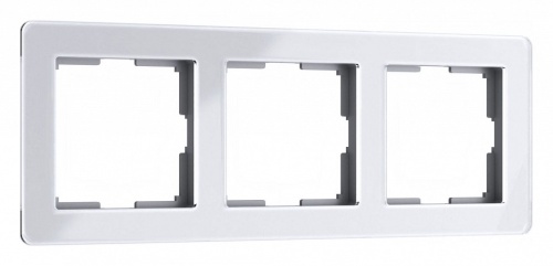 Рамка на 3 поста Werkel Acrylic (белый) W0032701 в Нижнем Новгороде
