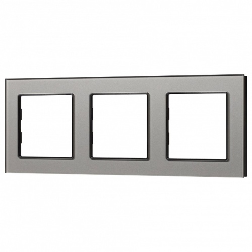 Рамка на 3 поста Arlight GLARE 043801 в Нижнем Новгороде