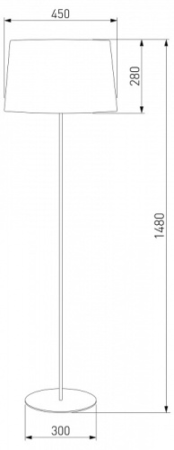 Торшер TK Lighting Maja 2920 Maja Black в Нижнем Новгороде фото 2