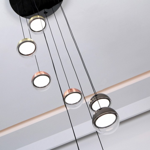 Подвесная люстра Favourite Luna 4371-9P в Нижнем Новгороде фото 8