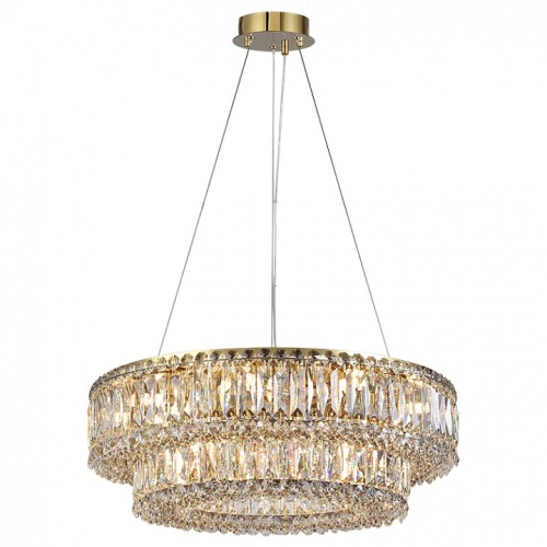 Подвесная люстра Newport 8450 8450+18/S gold в Нижнем Новгороде фото 2