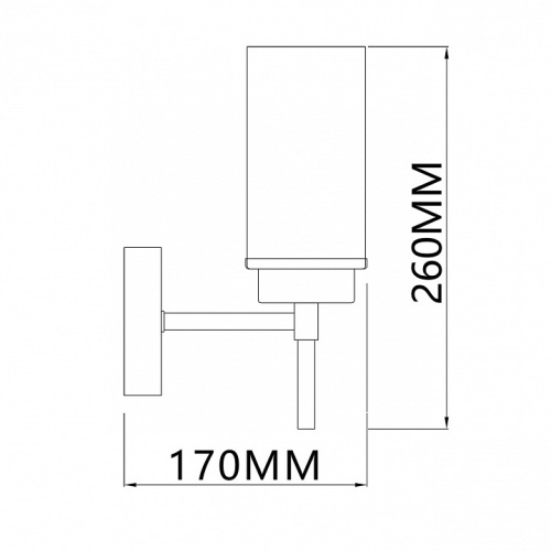 Бра Escada Legacy 2119/1A Chrome в Арзамасе фото 4