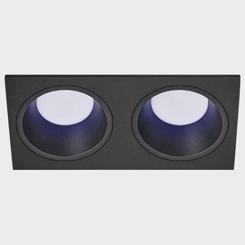 Встраиваемый светильник Italline IT08-8013 IT08-8013 black 4000K 2 шт + IT08-8015 black в Нижнем Новгороде