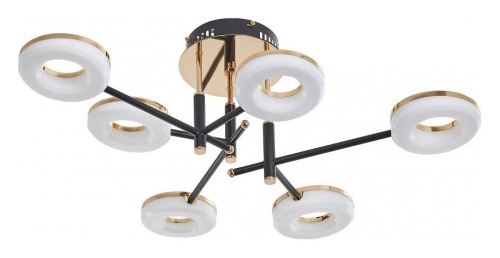 Потолочная люстра Arte Milano Ferrara-72999 272999/6 BK/GD в Нижнем Новгороде