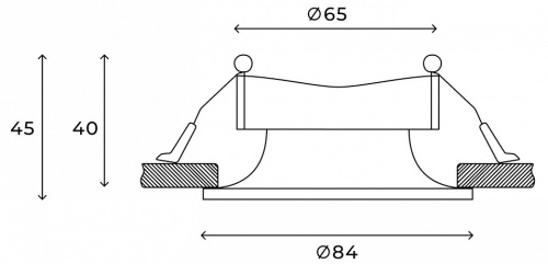 Встраиваемый светильник Hesby Lighting Envision HSBL_0109 в Нижнем Новгороде фото 5