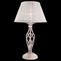 Настольная лампа декоративная Eurosvet Selesta 01002/1 белый с золотом в Сургуте