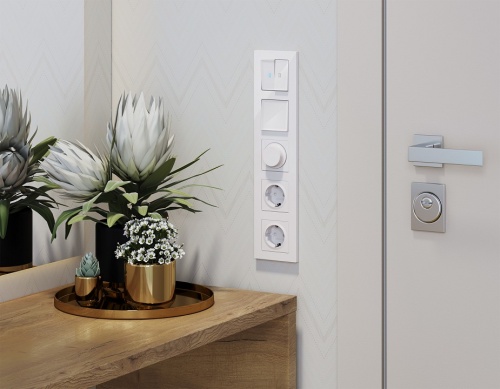 Выключатель двухполюсной самовозвратный без рамки Ambrella Volt MA MA101050 в Нижнем Новгороде фото 4