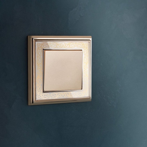 Выключатель одноклавишный без рамки Werkel шампань W111001 в Нижнем Новгороде фото 6