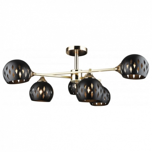 Люстра на штанге Imex MD.4211 MD.4211-6-S-GD+FGD в Нижнем Новгороде