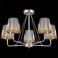Люстра на штанге ILLUMICO  IL9407-5PSQ-29 CHS CR в Нижнем Новгороде