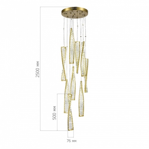 Подвесной светильник ST-Luce Elica SL6205.303.09 в Нижнем Новгороде фото 3